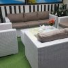 Фото - Sunlinedesign белая мебель из ротанга Louisiana patio set