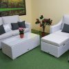 Фото-Pegas Lounge set white садовая мебель