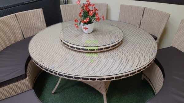 China beige Плетеная мебель столовая
