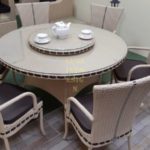 Плетеная мебель Era dining beige / Sunlinedesign Outdoor