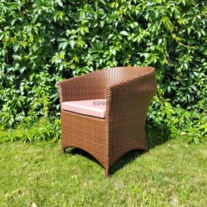Octava brown LW Кресло плетеное