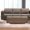 Aria Плетеная мебель из искусственного ротанга для отдыха, цвет коричневый